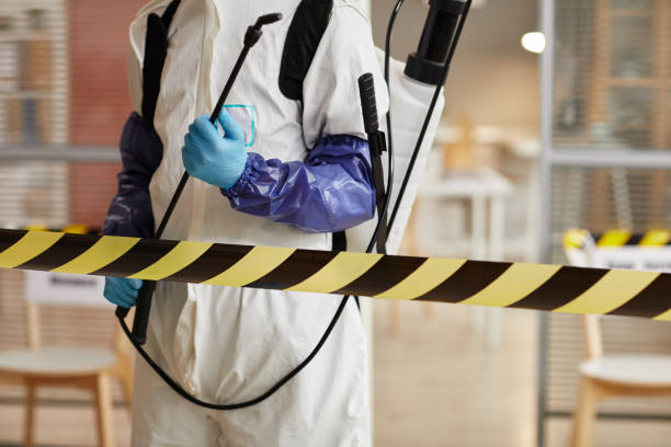 Professional Infectious Disease Decontamination technician working in Platteville, WI